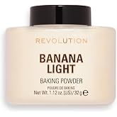 Revolution Beauty London Loose Baking Powder Banana Light Sabitleyici Pudra