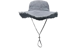 SJTJSPX Chapeau de Soleil Femme Homme Chapeau Anti UV UPF 50+ Été Chapeau de Seau Pliable Chapeau de Pêcheur à Large Bord Casquette Visière Capeline Plage Chapeau Jungle Jardin Safari Voyage