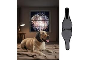 Dreaku Dog Ear Defenders, Waterproof & Warm Dog Ear Protectors for Grooming, Bathing, Swimming, Adjustable Calming Noise-Reducing Happy Hoodie for Dogs(S)