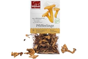 ‎PILZE WOHLRAB Pfifferlinge getrocknet BIO Größe 20 g