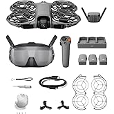 DJI Neo 2 Motion Fly More Combo Bundle mit Zubehör, 4K Drohne für Einsteiger mit RC Motion 3 und Goggles N3, Stabile Übertrag