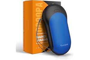 OCOOPA Chauffe-Mains PD Charge Rapide, Power Delivery 10000mAh USB C Chauffe-Mains électrique Rechargeable Powerbank, 15 Heures de Chaleur Durable pour Les Sports de Plein air, Cadeau pour Femme