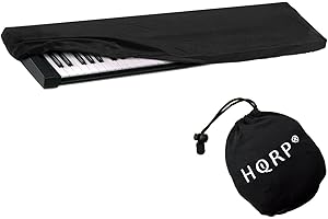 HQRP Tastaturtaubschutzhülle fuer Yamaha DGX-650 / DGX650 / DGX-650B / P-115 / P115 / P-115B / P115B / P-115WH 76-88 Tasten digitaler Klavier Synthesizer