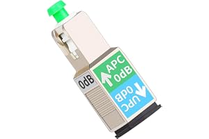 Uadme Adapter för fiberoptisk kontakt, fiberoptisk omvandlare SC Hybrid Converter APC Male till UPC Kvinna Converter Kompatibel Visual Fel Locator
