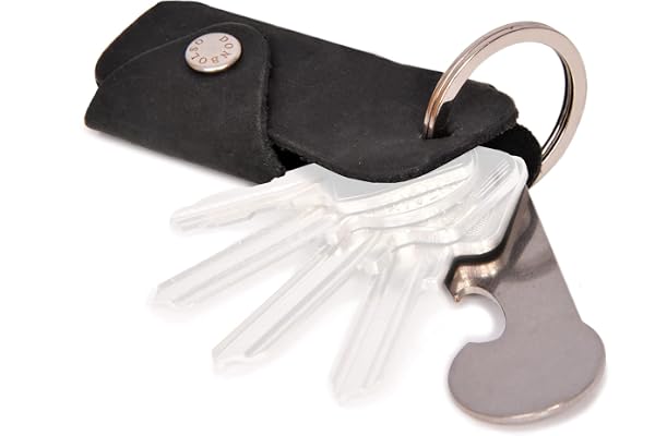 DONBOLSO® Colt I Lädernyckelfodral för 1-6 nycklar för damer och herrar