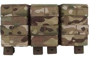 MOLLE Trippel 5,56 mm tidskriftspåse med Mag-påse-insats, Mag-hållarficka för taktisk