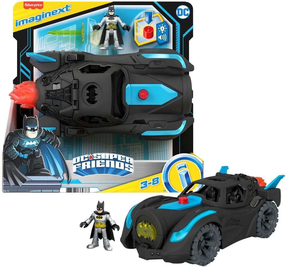 Fisher Price Imaginext® DC Super Friends™ Işıklı Ve Sesli Batmobil™
