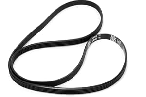 RUIMOU Gummi-Antriebsriemen für Waschmaschine (5EPJ1225), Umfang 1225 mm, kompatibel mit Hoover Candy Waschmaschinen, 41039460, 41021973