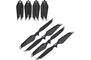 CRAZNICK Hélices pour DJI Mavic Air 2/Air 2s Lames d'hélices de rechange à faible bruit Accessoires pour drone DJI Mavic Air 2/Air 2S 8 pcs Embouts argentés