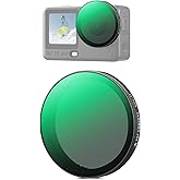 K&amp;F CONCEPT Variable Filter ND4-32 Snap On Compatible with dji Osmo Action | Snap On ND4-32 Limited Stop FD141 Neutral Densit