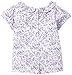 CdeC by Cordelia de Castellane Baby Girls 0-24m Paradis Floral Shirt, Blue (Ceylan Blue), 9-12 Months (Manufacturer size: 12 Months)