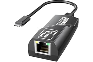 ‎BYEASY BYEASY USB C Ethernet Adapter Gigabit Geschwindigkeit für MacBook, iPad Pro und mehr. RJ45 LAN Adapter Treiberfrei, 10/100/1000 Mbps RJ45 Netzwerkadapter für ultimative Konnektivität