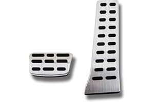 MAIMOCCY Anti-Rutsch Gas Brems Pedal Abdeckung Kompatibel für Kia Sportage Optima/Sorento Stinger Cadenza K5, Hyundai Tucson Sonata Santa Fe/Sport Genesis G70 Palisade Zubehör