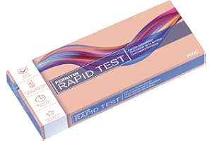 MX Health Ferritin (Iron) Rapid Test Cassette - Single Test, White