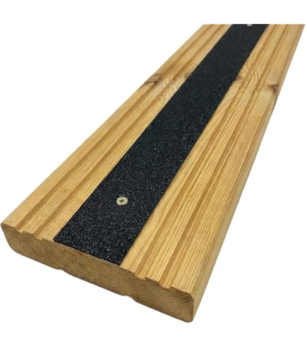 Pack van 20 1000 mm antislip terrasplanken strips 50 mm breed 50 mm x 1000 mm (grijs