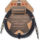 Blackstar Bas/Elektro Gitar/Elektro-Akustik/Klavye/Amp i&ccedil;in 3m (10ft) Enstr&uuml;man Kablosu D&uuml;z &frac14; "Jack D&uuml;z &frac14;" Jack (BSCABLESTD10