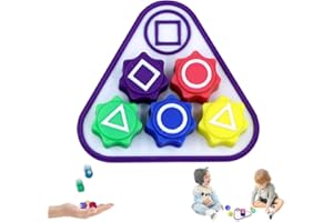 XPJBKC Gonggi Korean Game Set, Gong Gi Korean Gong-Gi Game with Triangular Plate, Mini Game Grasping Stones Five Stones Korean Traditional Play Game, Gonggi Jack Stone for Squid TV Fans And Kids