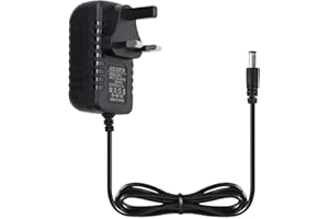 ENJIROR 6V Battery Charger for Child Electric Car 6 Volt 1A Universal Battery Charger for Kids Ride on Toy Car Motorcycle Quad Bike Sports Car Supply Power Adapter for Audio Video Router (1M)