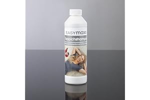 CLEANMAXX EASYmaxx szampon do dywanów, 500 ml, bardzo wydajny do wszystkich urządzeń do czyszczenia dywanów, odkurzaczy i odkurzaczy dywanów – jakość Made in Germany