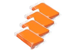 YITOBICI Reinigungsknete,reinigungsknete auto,Auto Car Clay Bar, Auto Knete Lack, 4 x 100 g Lackreinigungsknete, Lackknete zur Lackpflege und Felgenreinigung (Orange)