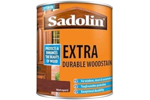 Sadolin Extra Durable Woodstain Mahogany 1 Litre
