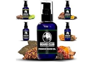 BEARD CLUB Huile de Barbe Parfumée de Qualité Supérieure - Billionaire 100ml - Soin Revitalisant pour la Barbe 100% Naturel Pour une Barbe Toute Douce sans Pellicules ni Démangeaisons et Pousse plus Rapid
