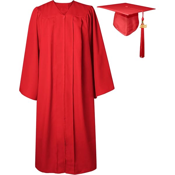 COYBTO – Set De Toga Y Birrete De Graduación 2025 Unisex Para Adultos – Incluye Borla, Banda Y Cordón (Tallas XS A L)