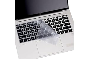 MUBUY-GOL Ultradünne Tastaturabdeckung für HP EliteBook 830 835 840 845 1040 G9 G10 13,3 14 Zoll Laptop-Zubehör Tastaturschutz Hülle (nicht geeignet für 830/840/845/1040 G8 G7 G6 G5 G5. 4 G3) TPU