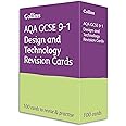 AQA GCSE 9-1 Design & Technology Revision Cards: Ideal for the 2025 and 2026 Exams (Collins GCSE Grade 9-1 Revision)