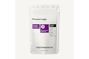 Youth & Earth Preservage | Resvératrol, Curcumine, Quercétine Et Biopérine | Supplément Anti-Âge Naturel | Antioxydant À Fort Potentiel | 60 Capsules Végétaliennes | 410Mg | Fait au Royaume-Uni