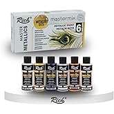 Rich Mastermix Akrilik Boya 60 Cc 6 Lı Metalik Renkler