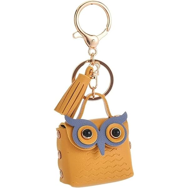 Annya Kai Owl Coin Change Wallet Pouch Keychain Zipper Close - View #6