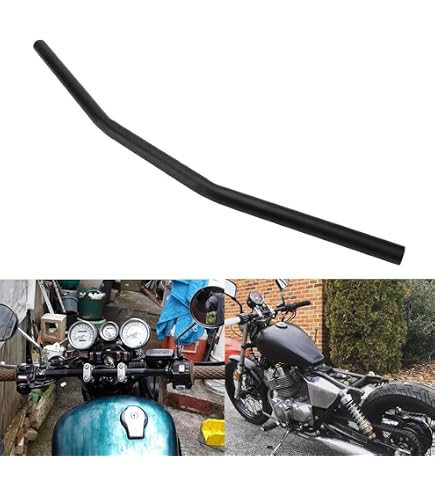 Guidon Moto Custom 22 Mm, Longueur 70,5 Cm - Marque Ricambi Universali - Occasion