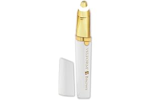 Best Direct Velform Brows comme vu a la TV Stylo Epilateur Sourcil Electrique pour Femme, Epil Precision Plaque Or indolore Flawless 11387