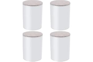 LLPEIJIE026 4 Betterhöhung,Möbelerhöhung aus Karbonstahl,selbstklebend Möbelerhöhung,Runden Möbelfüße,Rohr-Ø 60mm,Hoch 5cm/10cm,für Tisch,Stuhl,Schreibtisch,Sofa,Schränken,Schwarz/Weiß/Braun(white10cm)