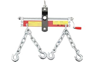SUDEG Workshop Crane Positioner, 900 kg Balancer Positioner, Workshop Crane, Engine Crane, Lifting Crane, Traverse Crane, Workshop, Engine Mount, Motor Bridge, Chain Length: Approx. 30 cm