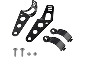 Chelhead Support de phare moto 5.75" Support universel pour tube de fourche moto 32-40mm