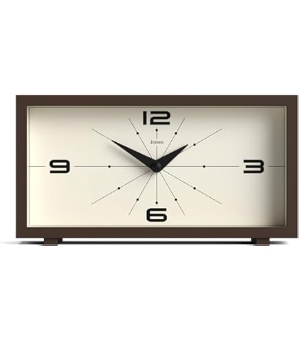 Mad Monkey Wortuhr - Moderne Wanduhr & Tischuhr Mit Wortanzeige Für Wohnzimmer & Büro