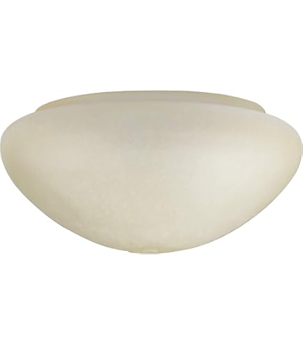 Westinghouse Abat-jour Champignon Savon Ambré Verre Blanc - 8704740 - Maison