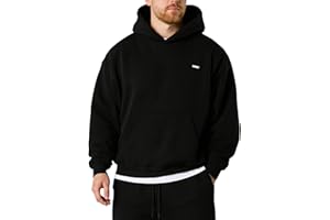 SMILODOX Dawson Hoodie Herren - Oversize Kapuzen Pullover - Langarm Hoody Sweatshirt, Optimal für Sport, Streetstyle und Alltag, Bequem und Vielseitig Kombinierbar