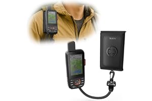 TUSITA Ryggsäckshållare Tillbehör Kompatibelt med Garmin Handhållna GPS Enheter - Axelremsfäste med Axelskydd - Remhållare Fä