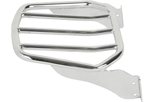 TCMT Porte-Bagages Dossier Conique Sissy Bar pour Harley Fat Boy FLSTF 2007-2017