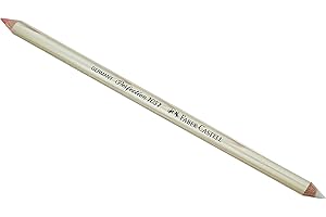 Faber-Castell 185712 Gumka do Zmazywania, Srebrny, 17.3 x 0.7 x 0.7 cm