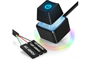 CyberPrism Extern PC Power Button, 2M Skrivbordsbrytare för ATX PC
