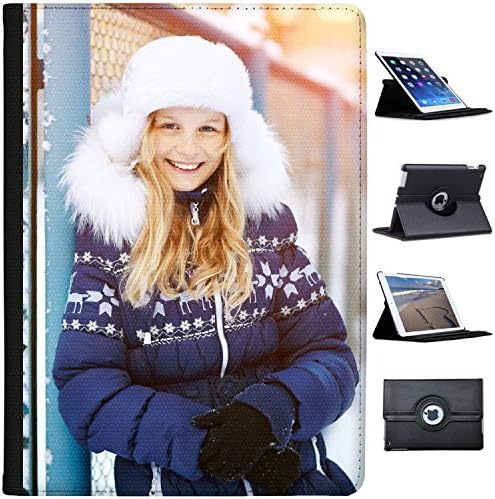 Personalised Custom Your Image Your Picture Design Your Own Leather iPad Case For iPad Pro Original 12.9" With Built In Stand (will ONLY fit the Apple iPad Pro 1 (2015 version))