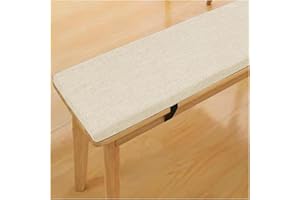 MOISMK Bench Cushion Pad Outdoor/Indoor 120cm x 40cm/100cm x 40cm, Washable Bench Cushion for Garden Furniture Non Slip 2/3/4 Seater for Dinning Bench Swing Chair Window Seat Pad ( Color : #5 , Size : 160x40