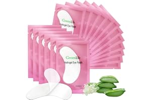 GreenLife® 50 Pairs Eyelash Lash Extension Under Eye Patches Under Eye Gel Collagen Eye Pads Lint Patches