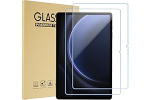 ProCase 2 Pezzi Pellicola per Samsung Galaxy Tab S9 FE 10,9 Pollici/Tab S9 11 Pollici/Tab S8/ Tab S7 Vetro Temperato SM-X510/X710/X700/T870 [HD Chiaro, Anti-Graffi/Agli Urti/Olio]