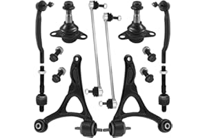 TEILEX GERMANY Kit brazo de suspensión delante compatible con VOLVO XC90 I compuesto por 10 autopartes