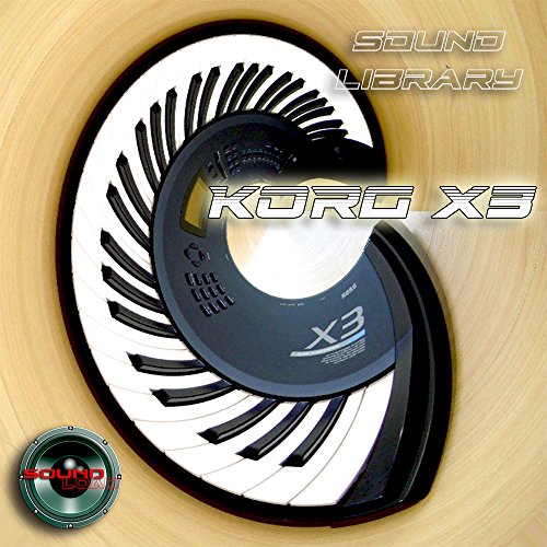 Korg X3/x3r - Large original Factory & New crea Ted Sonido Library/Editors on CD or Download